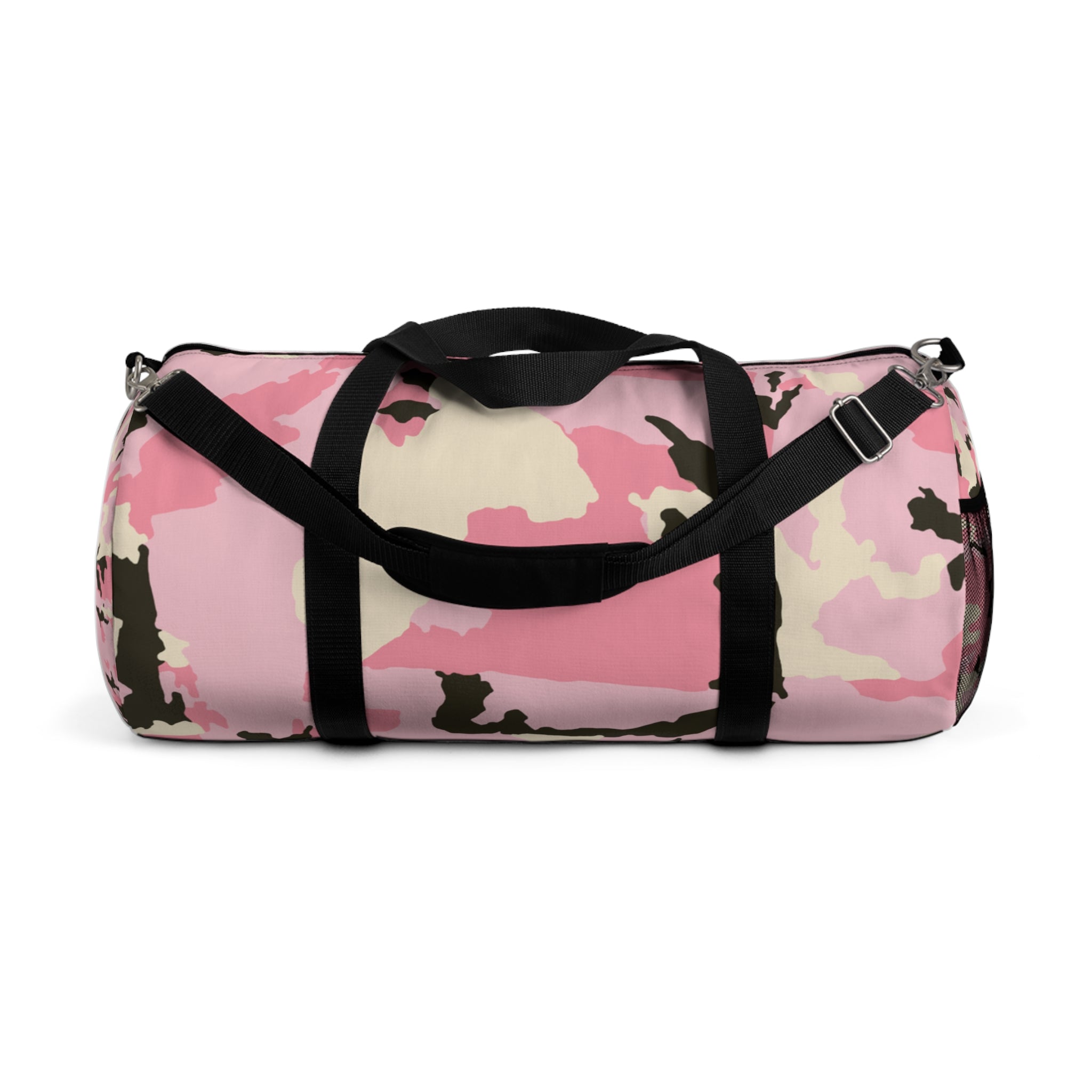 Pink Camo Duffel Bag - Stylish Travel Companion for Gym & Weekend Getaways
